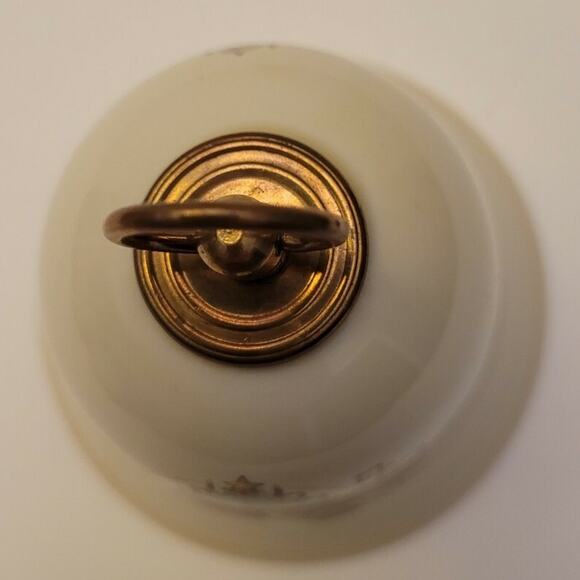 Konitz Germany Porcelain Christmas Bell Music Box "Stille Nacht" - Picture 2 of 4